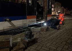 Strassenbahn In Jena Entgleist 19022021 00020